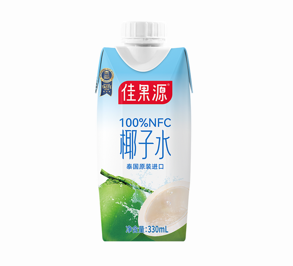 佳果源100%NFC椰子水330ml-泰国原装进口