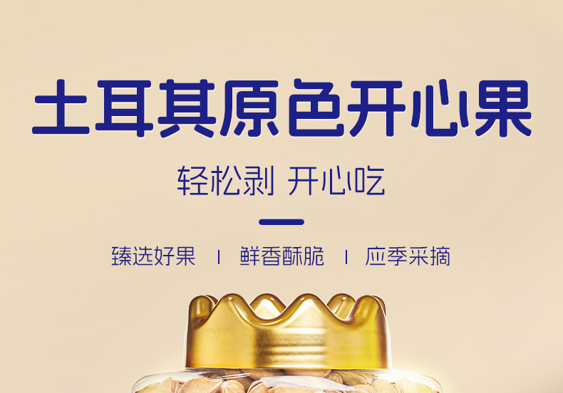 300g土耳其原色开心果