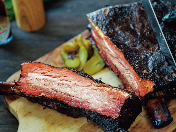 美式烟熏牛肋排