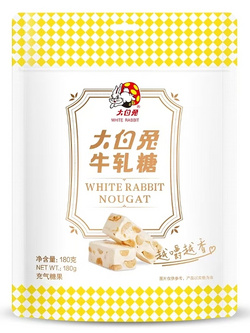 大白兔180克花生软牛轧糖