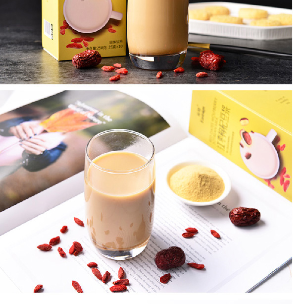 红枣枸杞豆浆