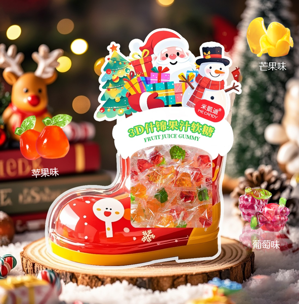 米凯迪3D什锦果汁软糖