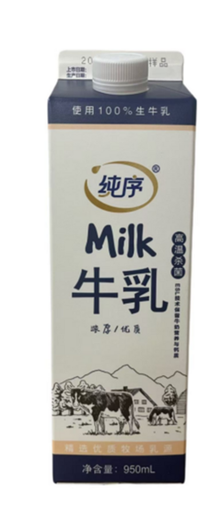 怡禾农 纯序 牛乳