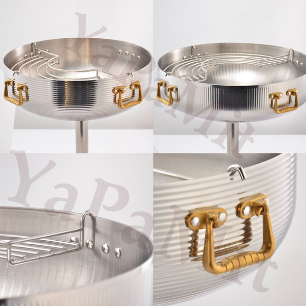 铔铂镁 三层钢油炸锅