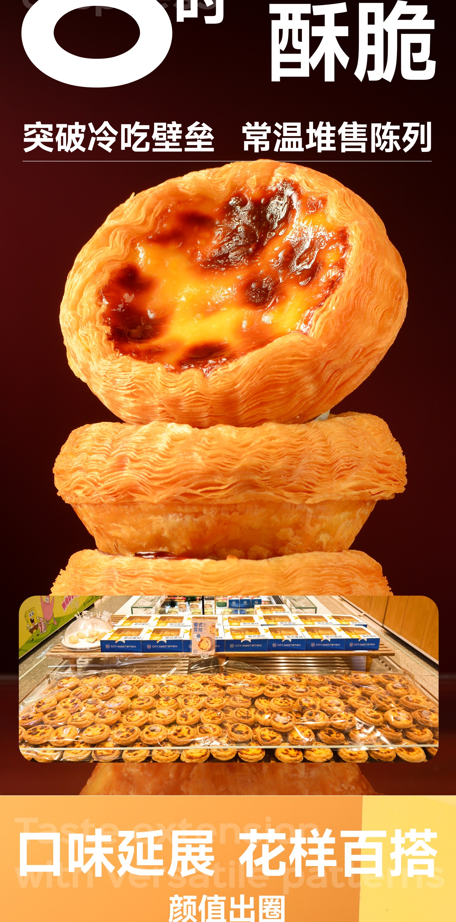 64层葡式蛋挞皮