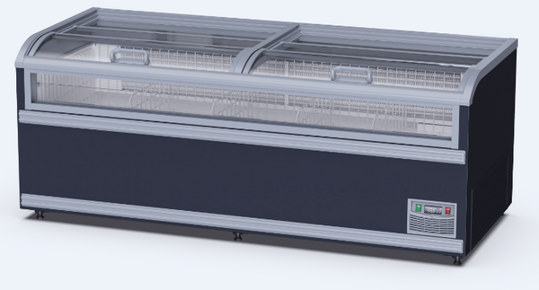 中国风冷冻组合岛柜