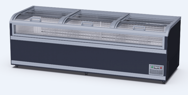 中国风冷冻组合岛柜