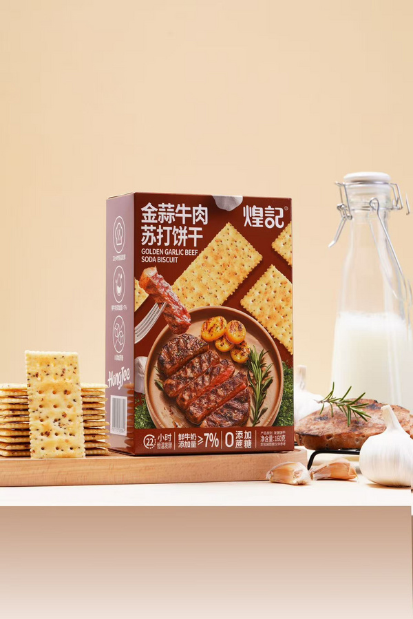 金蒜牛肉苏打饼干