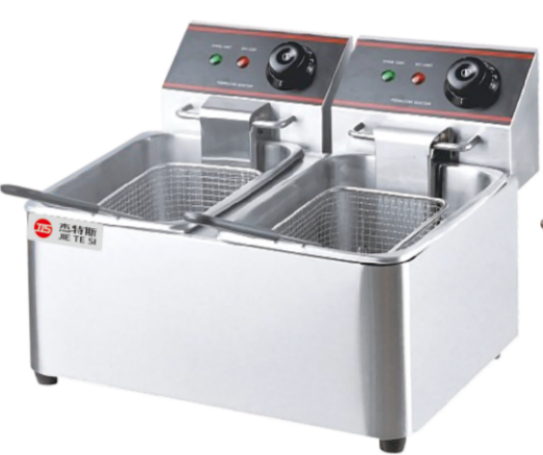 JTS-4L-2 双缸双筛电炸炉