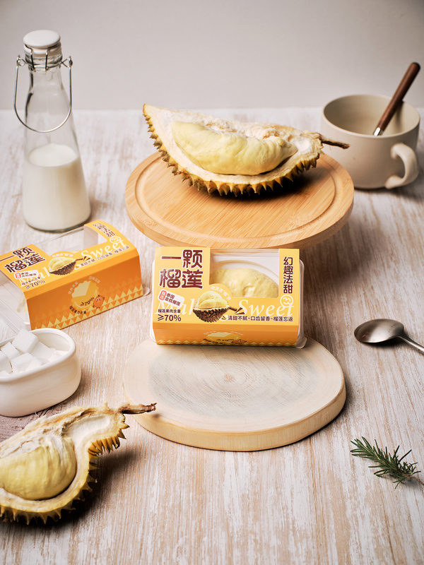 一颗榴莲慕斯蛋糕