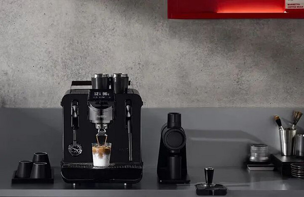 上新 | 百胜图双锅炉变压商用半自动咖啡机