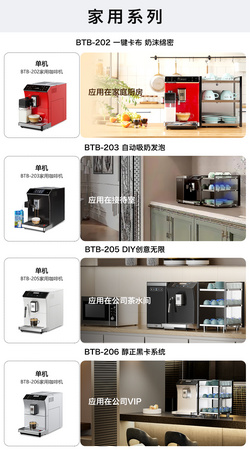 BTB 家用咖啡机系列