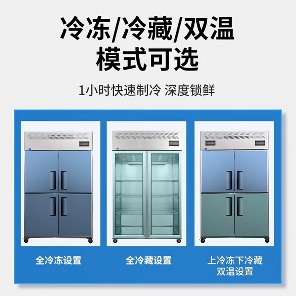 立式12风冷冰箱