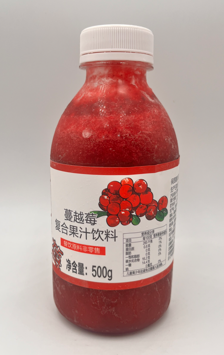 蔓越莓复合果汁饮料