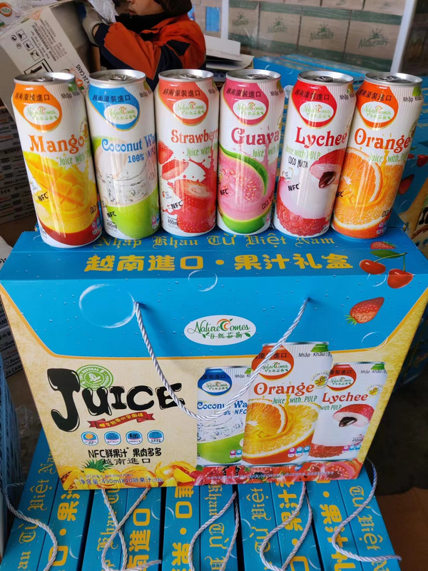 自然茹斯椰果果肉果汁