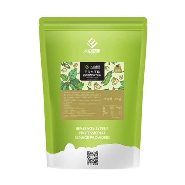 豆花布丁粉谷物固体饮料