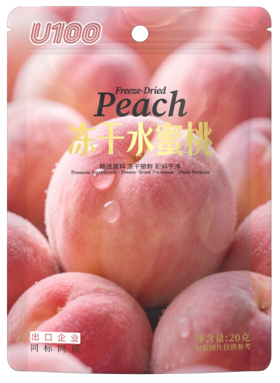 U100冻干水蜜桃20g