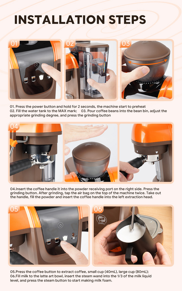 半自动意式咖啡机