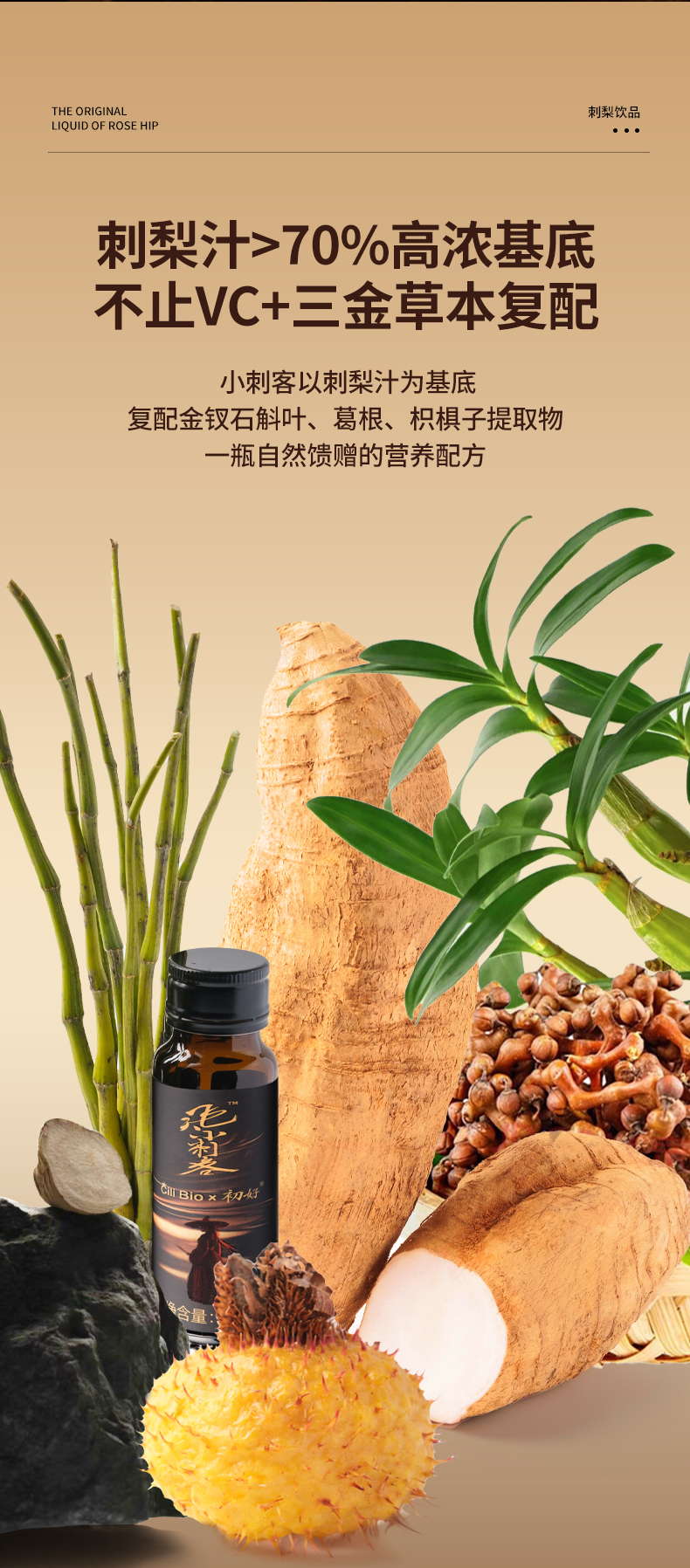 飞天小刺客刺梨植物饮