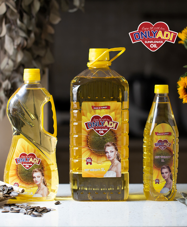 欧利亚提压榨葵花籽油 5L 