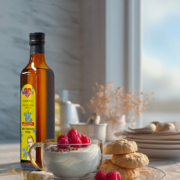 欧利亚提初榨亚麻籽油 500ml