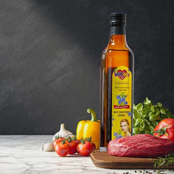 欧利亚提初榨亚麻籽油 500ml