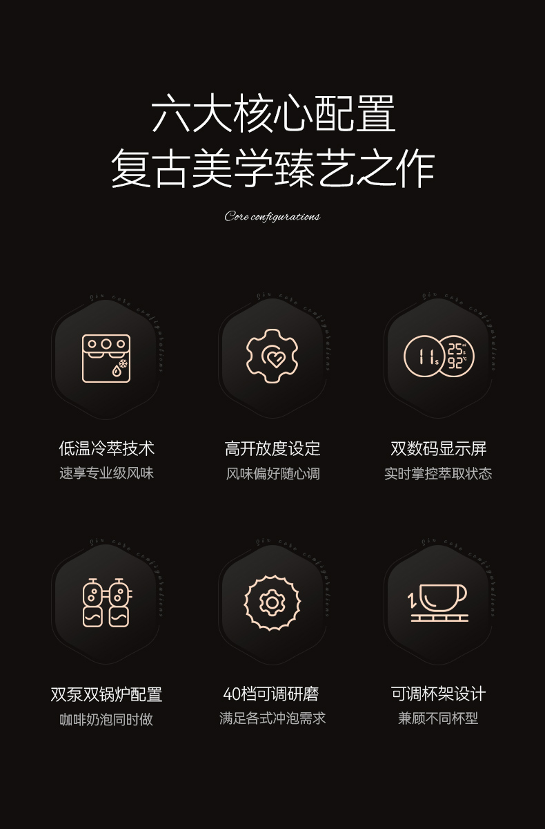 佩罗奇意式半自动S1咖啡机