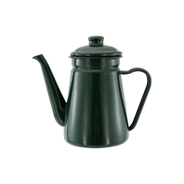 搪瓷珐琅咖啡壶（内蓝复古绿）C10931GR