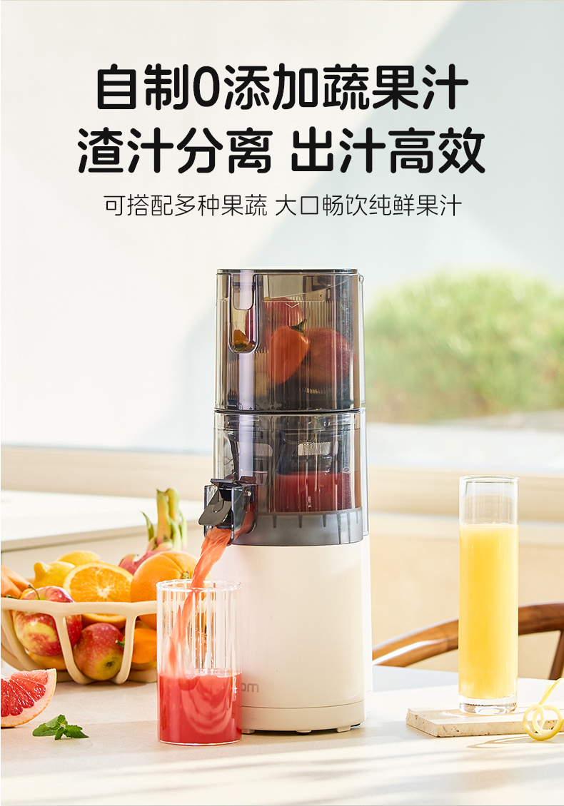 惠人Hurom SS30SM 多功能 原汁机榨汁机 渣汁分离果汁机