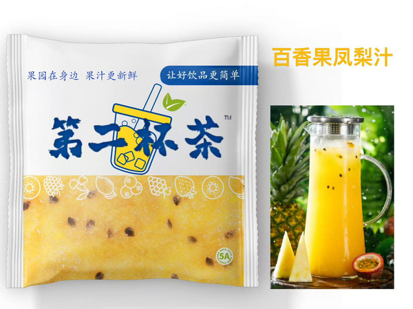 百香果凤梨汁