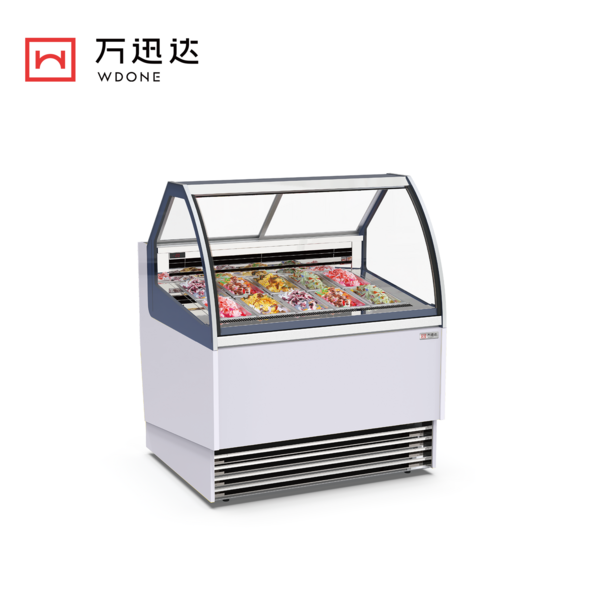 万迅达C系列弧形冰淇淋展示柜