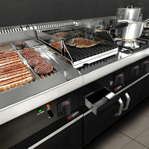 商用燃气灶电烤盘保温柜GKK46T