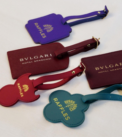 漫旅印记皮质行李牌