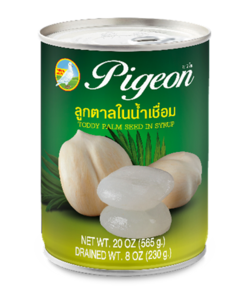 Canned Sliced Toddy Palm in Syrup