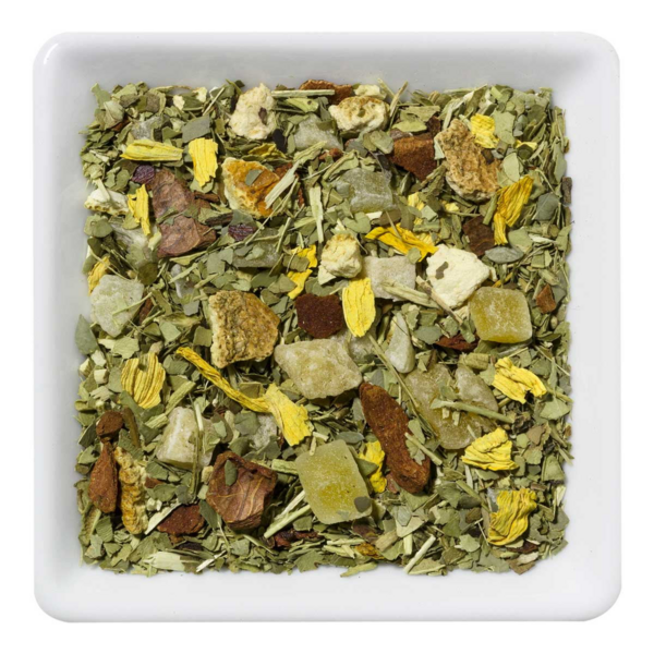 山竹马黛茶