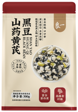 山药黄芪黑豆300g