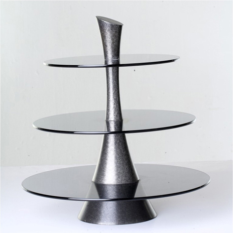三层糕点架