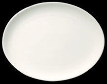 Oval Coupe Plate