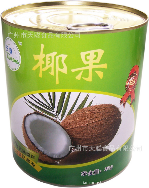 椰果罐头