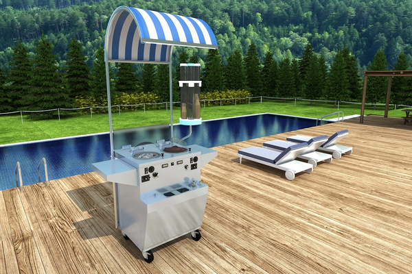 硬冰制作展示销售一体机