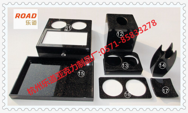 酒店物品盒 纸巾盒 托盘 茶叶盒