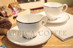 原装进口HANKOOK高档咖啡杯1250度高温骨瓷