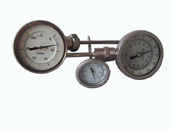 工业双金属温度计