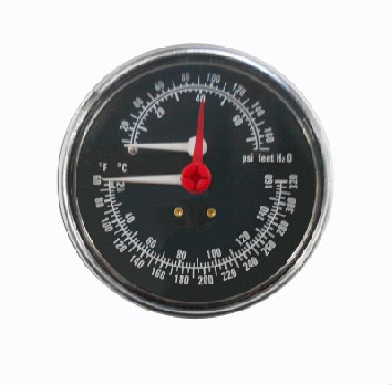 水高温计压表80