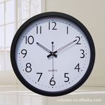 14寸塑胶塑料挂钟静音钟表