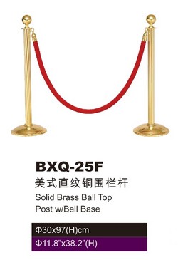 BXQ-25F 美式直紋銅圍欄桿