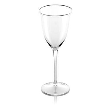 描白金葡萄酒杯