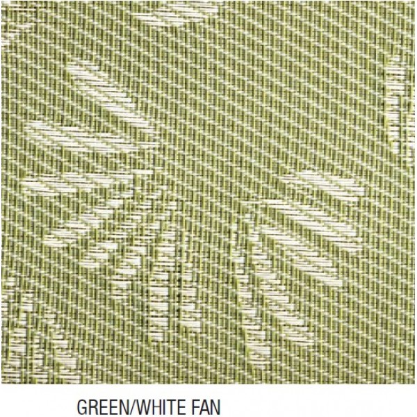 Chilewich Coaster Green/White Fan / Westin Hotel