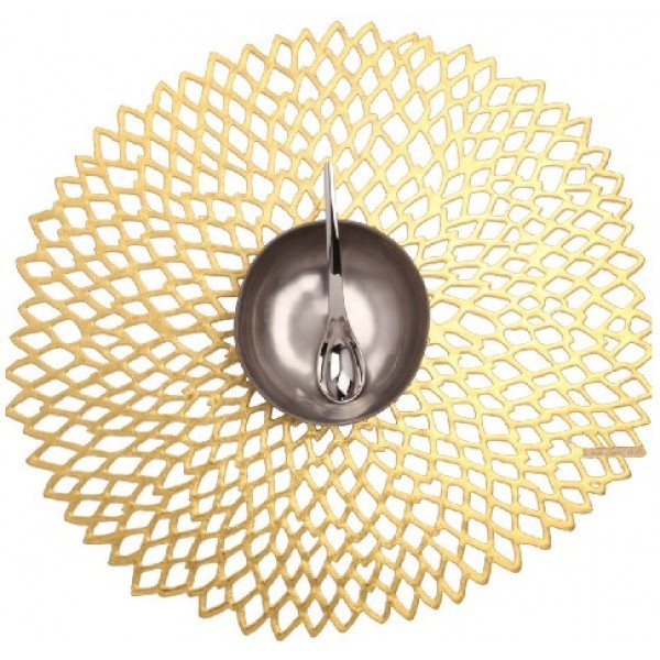 Chilewich Dahlia Gold Placemat / W Hotel